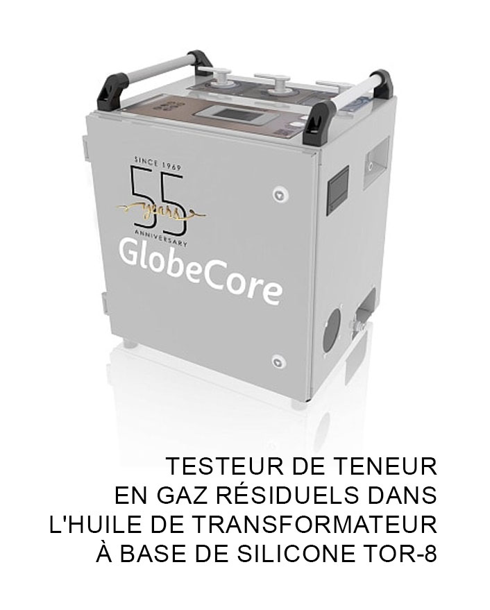 Testeur de teneur en gaz résiduels dans l'huile de transformateur à base de silicone TOR-8