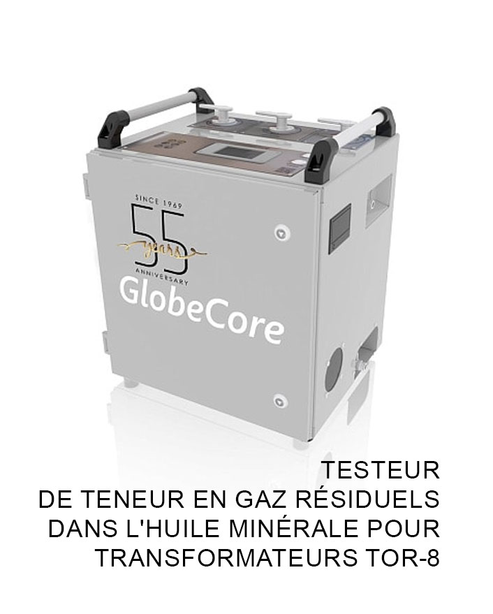 Testeur de teneur en gaz résiduels dans l&rsquo;huile minérale pour transformateurs TOR-8