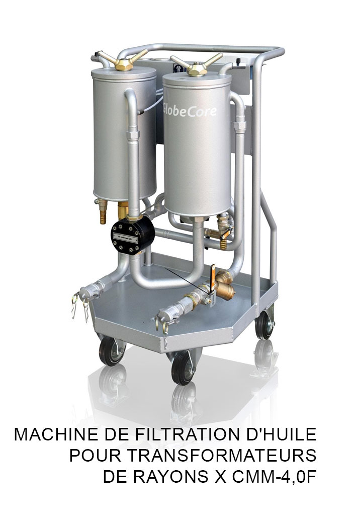Machine de filtration d'huile pour transformateurs de rayons X CMM-4,0F