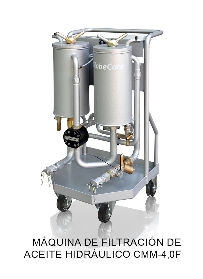 Máquina de filtración de aceite hidráulico CMM-4,0F