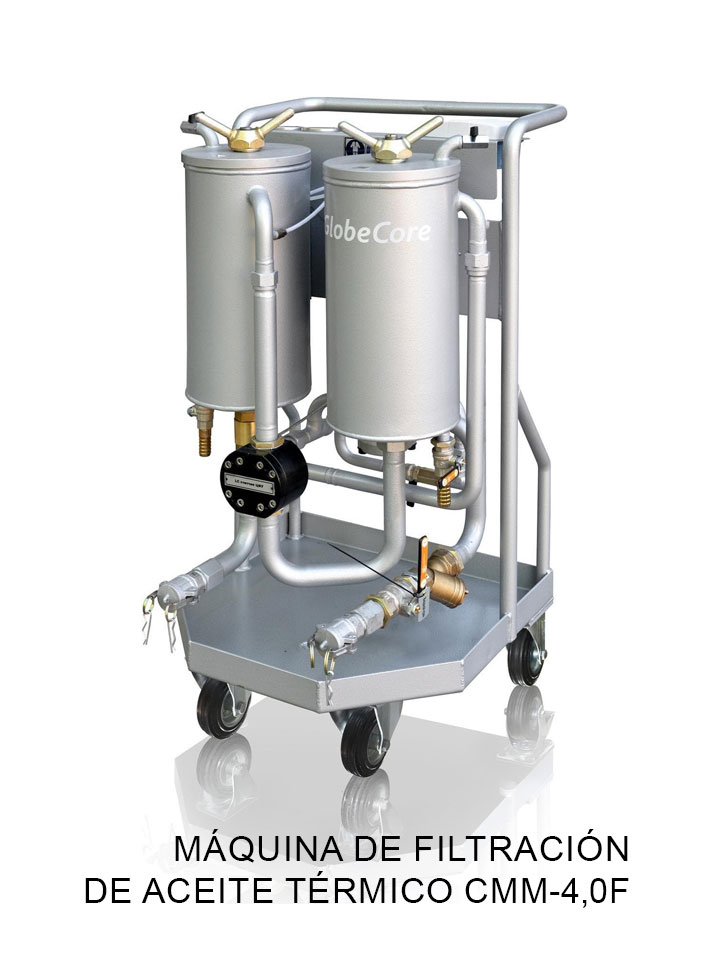 Máquina de filtración de aceite térmico CMM-4,0F