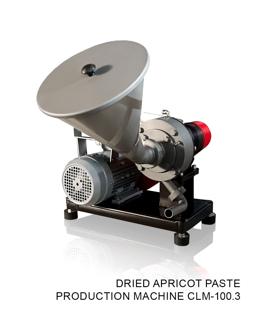 Dried apricot paste production machine CLM-100.3