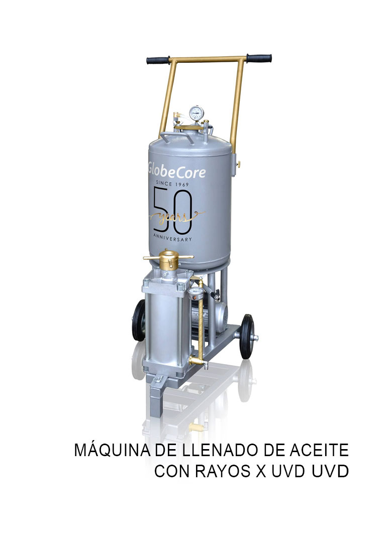 Máquina de llenado de aceite con rayos X UVD
