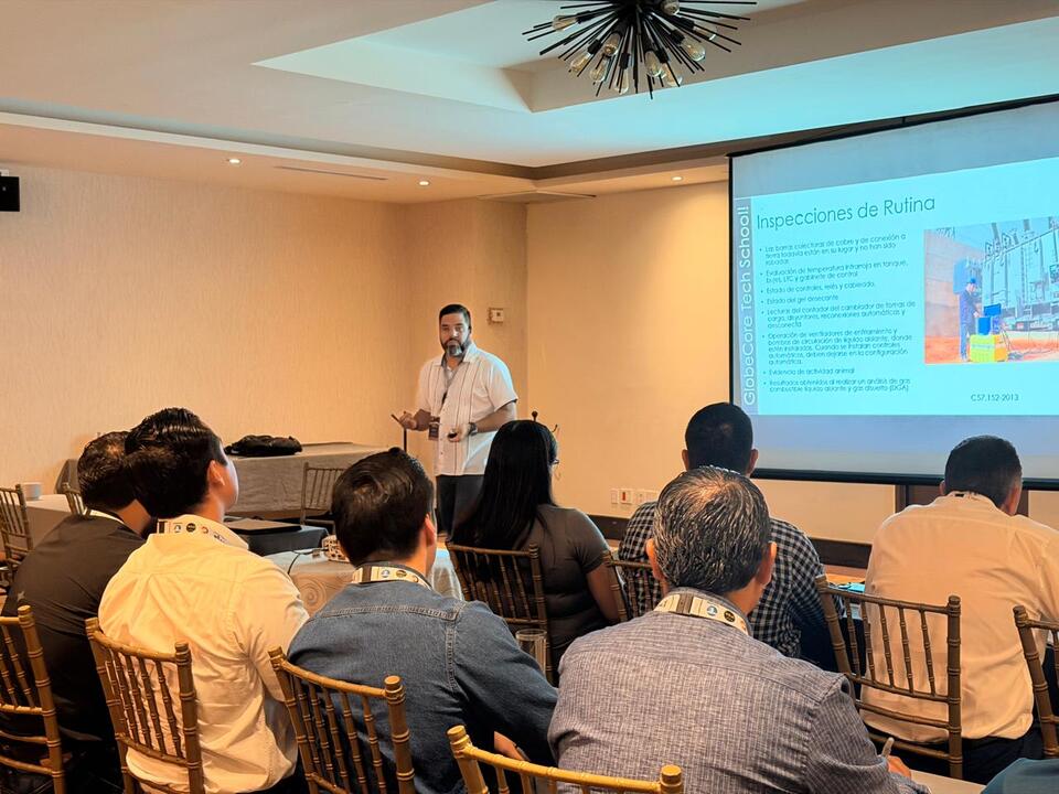 GlobeCore Representative Spoke at the International Transformer Maintenance Seminar